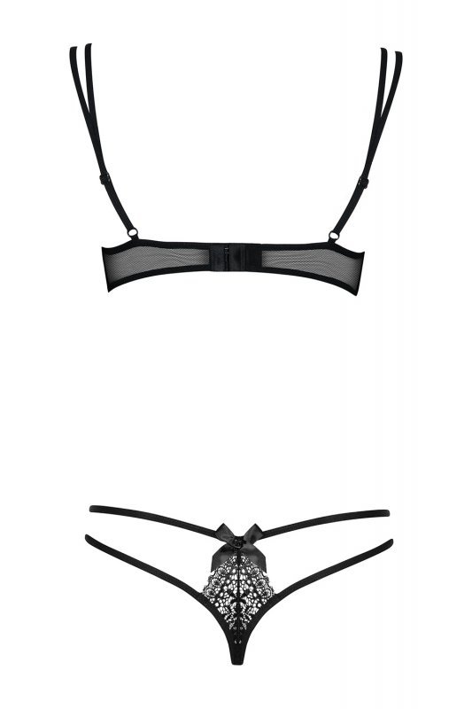 Obsessive Intensa set bielizna nocna komplet biustonosz + stringi