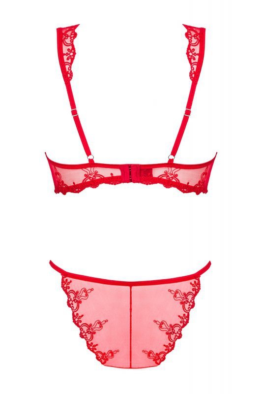 Obsessive Lonesia set bielizna nocna komplet biustonosz + figi