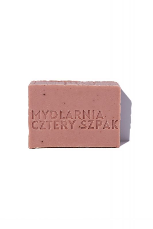 Mydlarnia Cztery Szpaki Mydło Jeżówka i Malina z wyciągiem z Jeżówki kosmetyki do kąpieli mydło