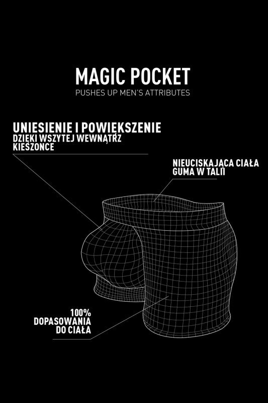 Atlantic MH-1191 Magic Pocket bielizna majtki bokserki