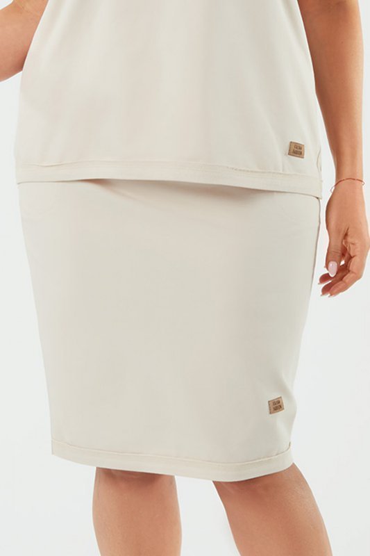 Italian Fashion Stella midi odzież spódnica dresowa