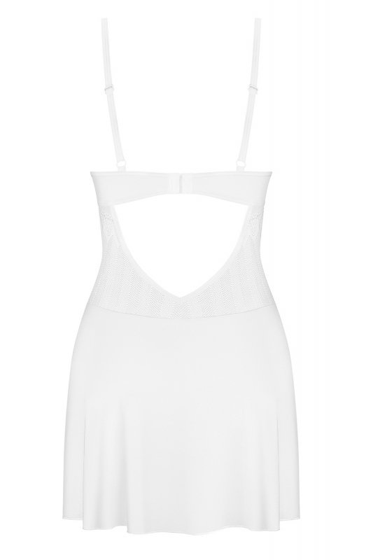 Obsessive Alissium chemise bielizna nocna komplet koszulka + stringi