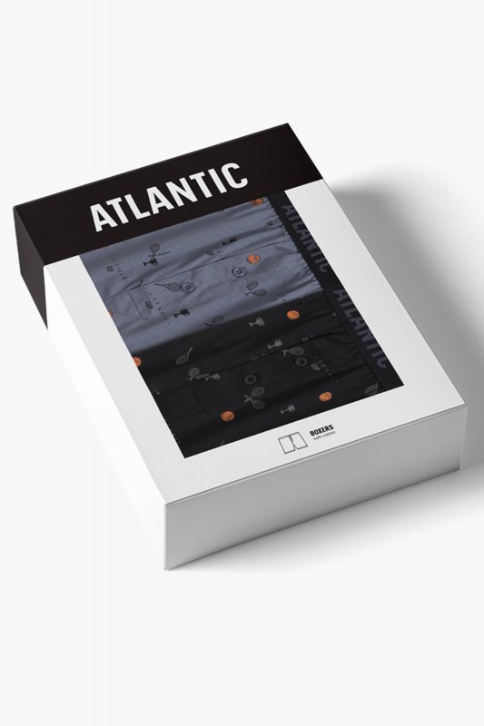Atlantic 2MBX-052 2-pak bielizna majtki bokserki