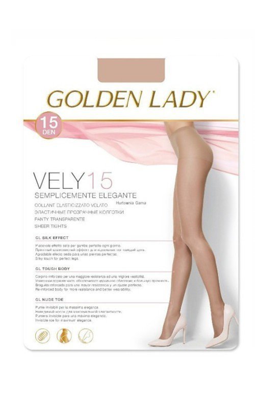 Rajstopy Golden Lady Vely 15 den 2-5 - WYSYŁKA 24H