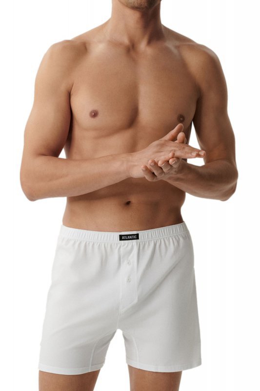 Atlantic Bokserki 2BMB 003 2-pak białe