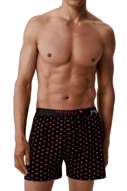 Atlantic Bokserki 011 2-pak czarne