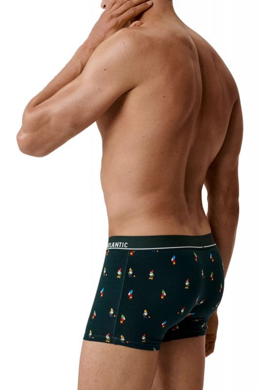 Atlantic Bokserki 031 2-pak zielone/granatowe