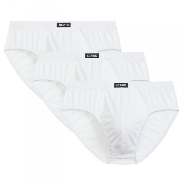 Atlantic Slipy classic 3BMP 006 3-pak białe