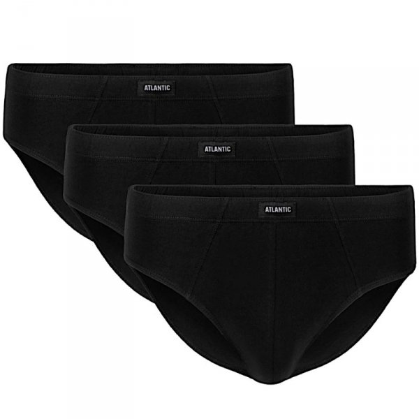 Atlantic Slipy classic 006 3-pak czarne