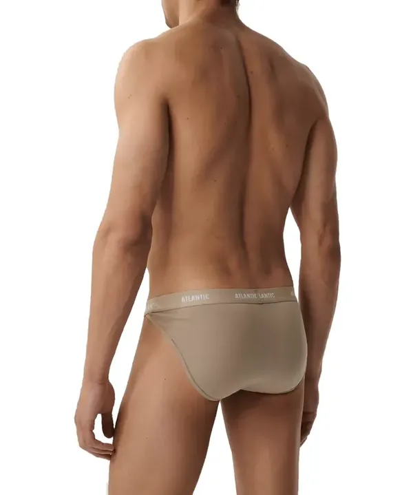 Atlantic Slipy tanga 1582 3-pak beżowe