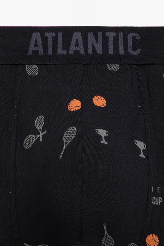 Atlantic Bokserki 050 3-pak cza/grf/nie