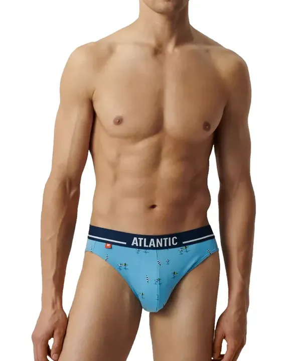 Atlantic Slipy 196 3-pak niebieskie