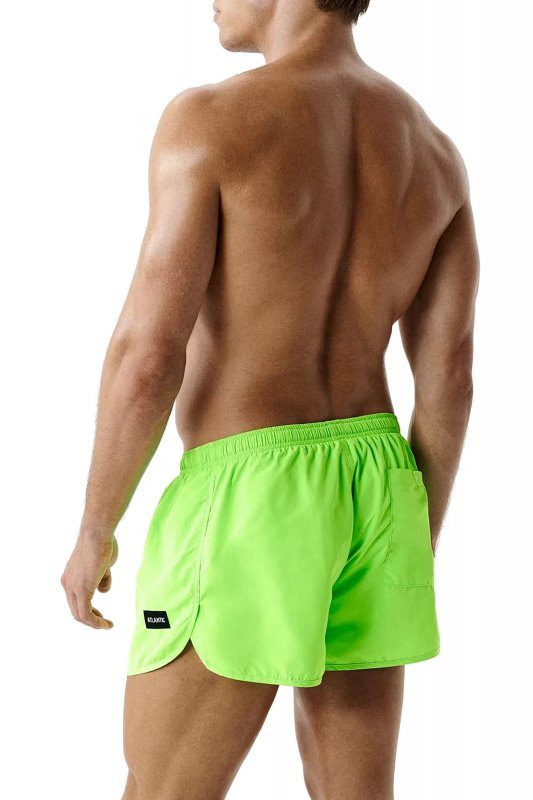 Atlantic Kąpielówki KMB 237 limonkowe