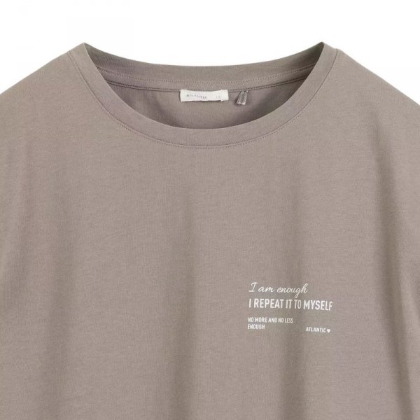 Atlantic Piżama damska NLP 506 ciemnobeżowa