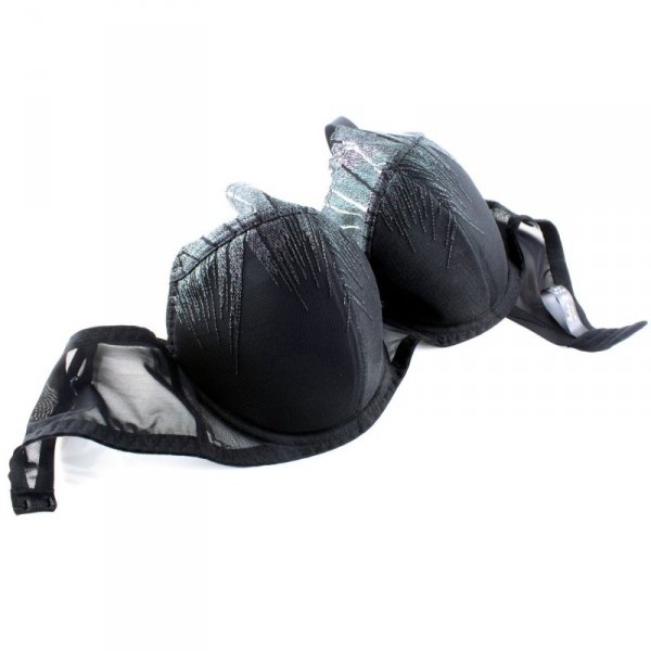 Ava Biustonosz Glam rock 1950 czarny