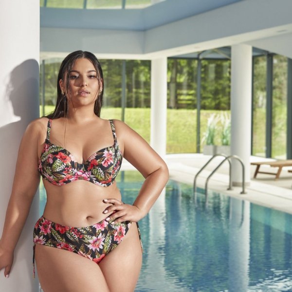 Ava Biustonosz kąpielowy SK 218 floral