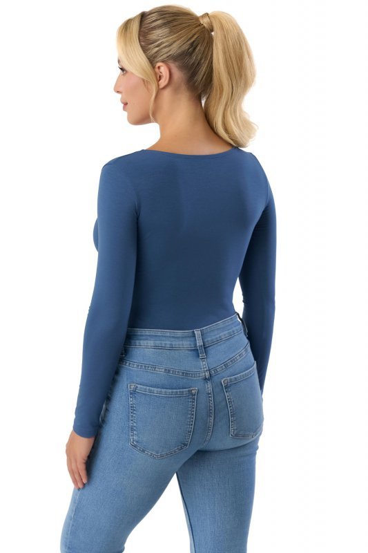 Babell Bluzka Manati długi rękaw denim