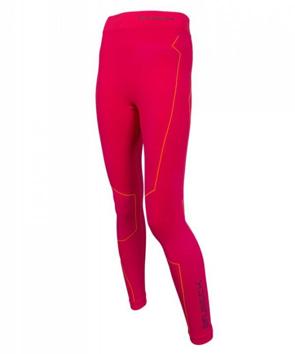 Brubeck Spodnie Thermo LE11870 malinowe