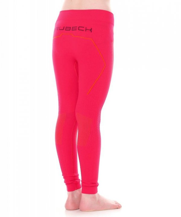Brubeck Spodnie Thermo LE12090 malinowe