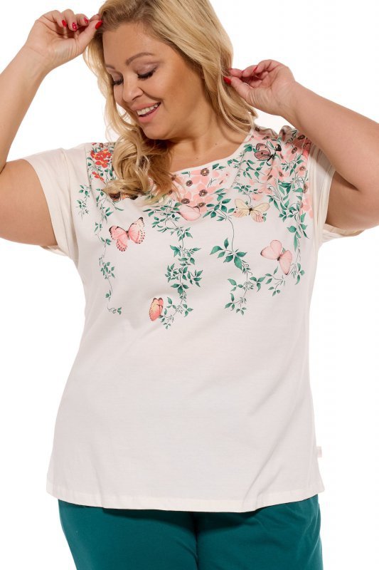 Cornette Piżama Spring 369/281 ecru plus