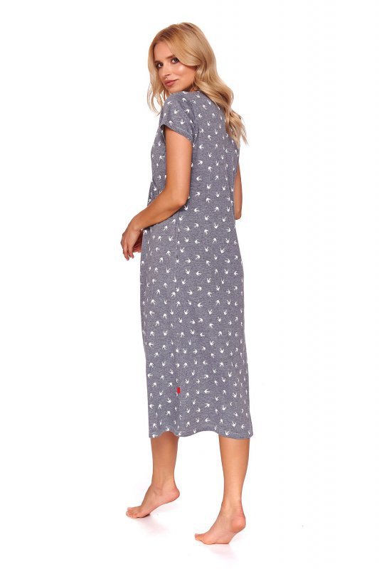Doctornap Koszula nocna TM 4119 ciemnoszara plus