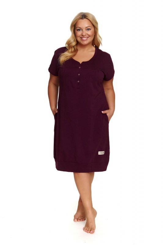 Doctornap Koszula nocna TCB 4348 burgundy