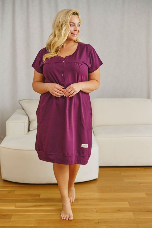 Doctornap Koszula nocna TCB 4348 burgundy