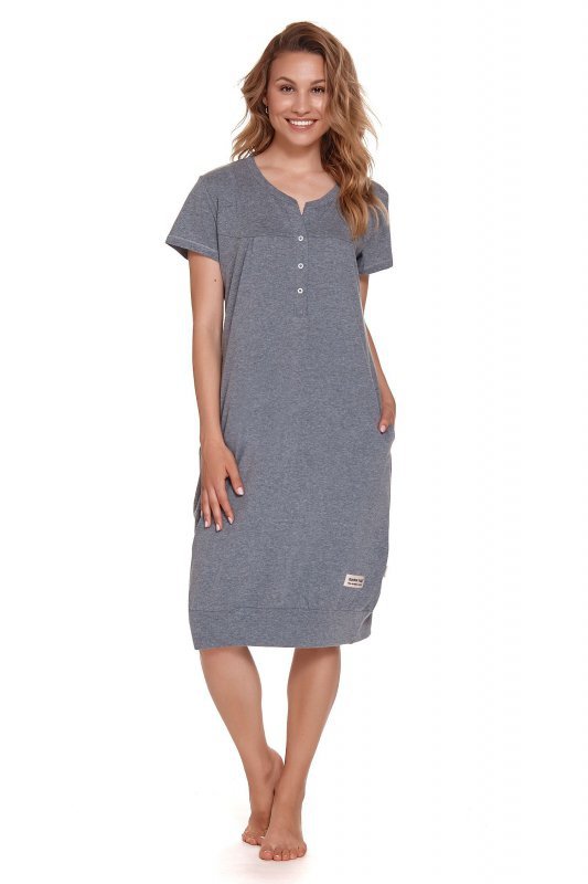 Doctornap Koszula nocna TCB 4348 dark grey