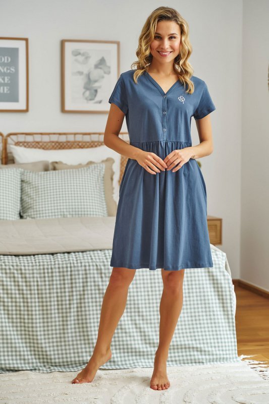 Doctornap Koszula nocna TCB 5336 deep blue