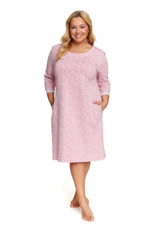 Doctornap Koszula nocna TB 7152 daisy flowers plus