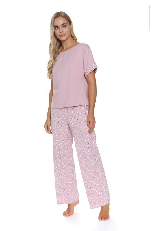 Doctornap Piżama damska PM 5324 daisy flowers