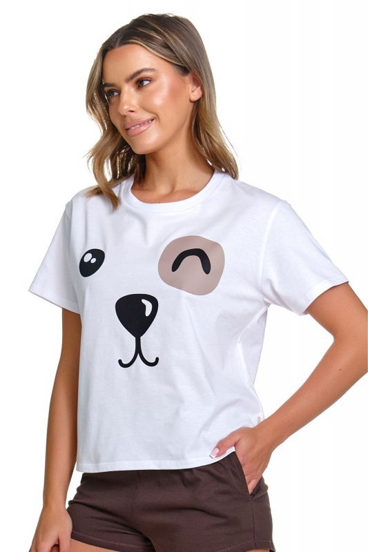 Doctornap Piżama damska PM 7409 brownie