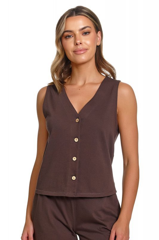 Doctornap Piżama damska PM 7452 brownie