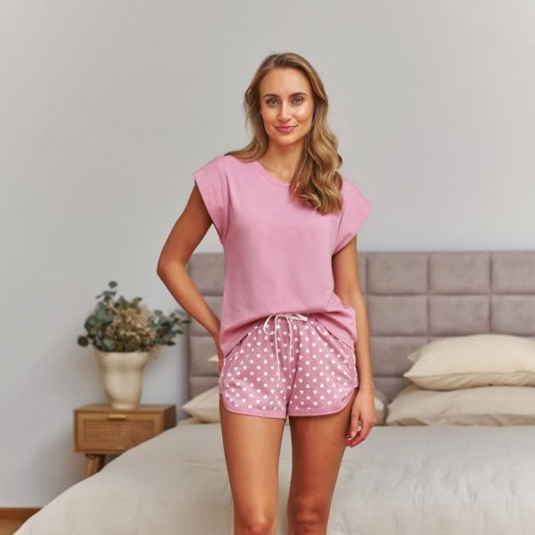 Doctornap Piżama damska PM 7457 hearts