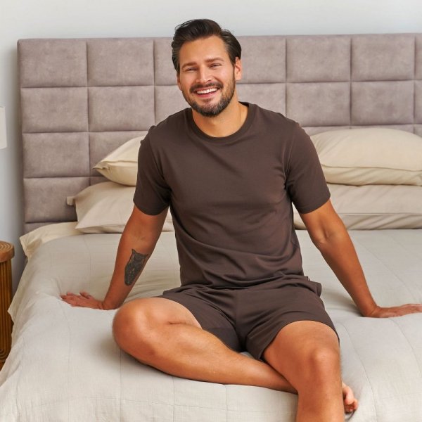 Doctornap Piżama męska PMB 4332 brownie plus