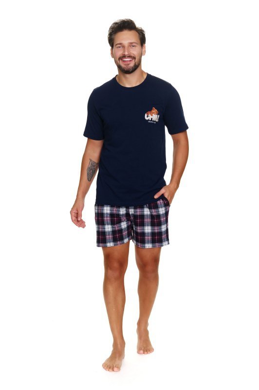 Doctornap Piżama męska PMB 7201 navy blue