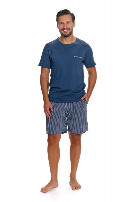 Doctornap Piżama męska PMB 7424 denim blue