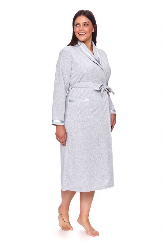 Doctornap Szlafrok SWA 1078 grey melange