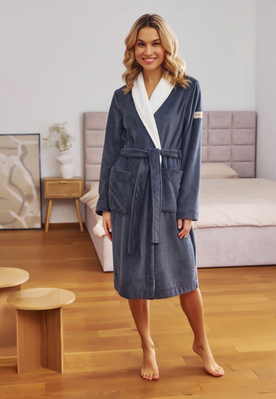 Doctornap Szlafrok damski SWW 7182 grey