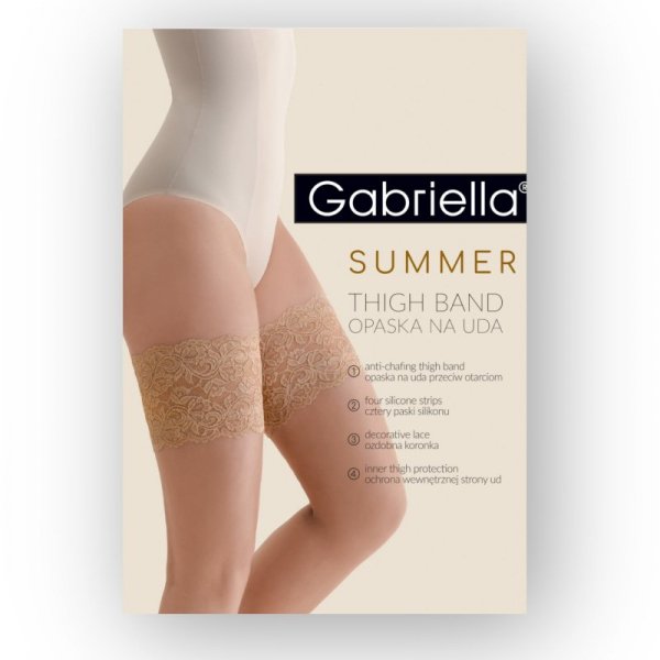 Gabriella Opaska na uda 509 ecru