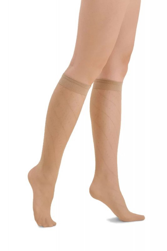 Gabriella Podkolanówki Mira 574 beige