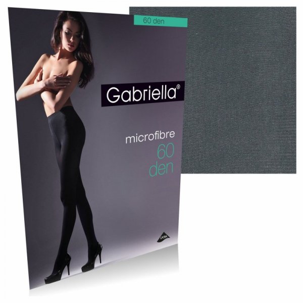 Gabriella Rajstopy Microfibra 60 den grafit