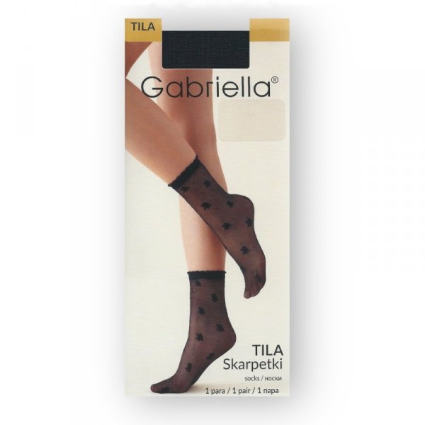 Gabriella Skarpetki Tila 566 czarne