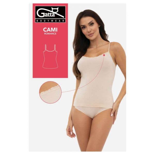 Gatta Koszulka Cami Romance 3138 czarna
