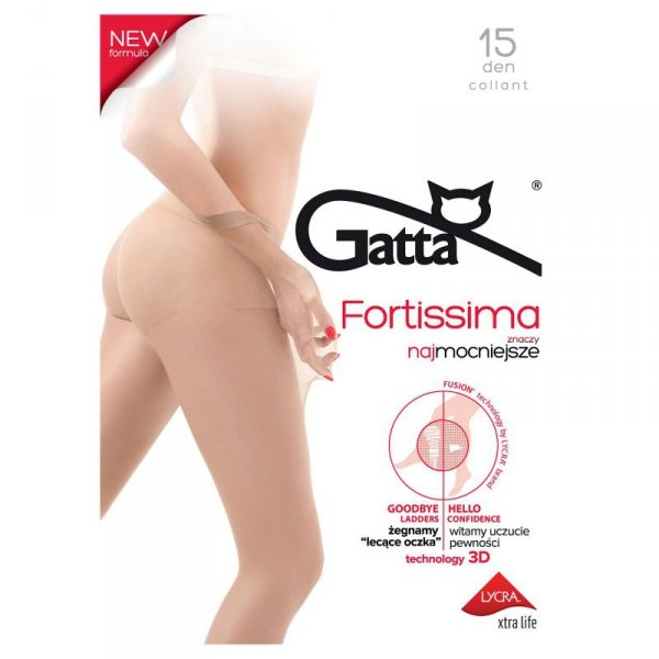 Gatta Rajstopy Fortissima 15 den visone