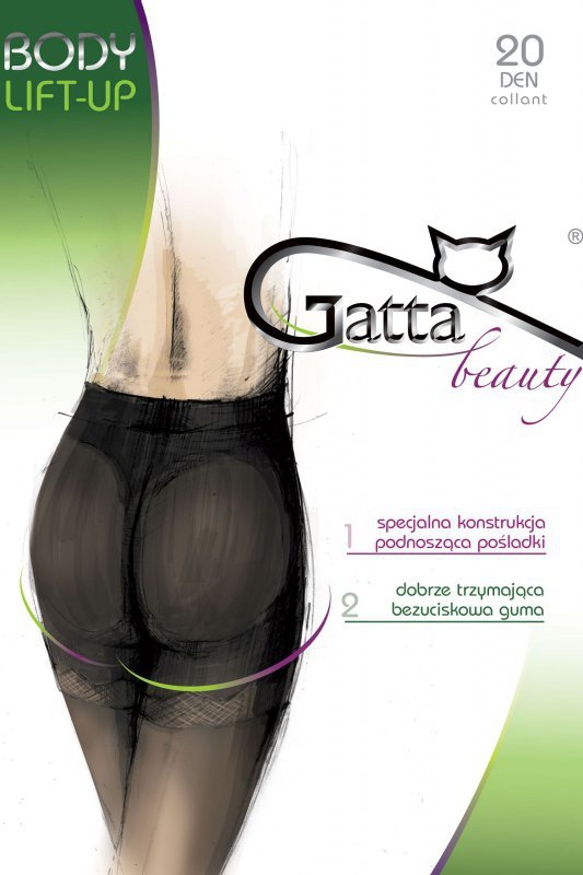 Gatta Rajstopy Body lift-up 20den czarne