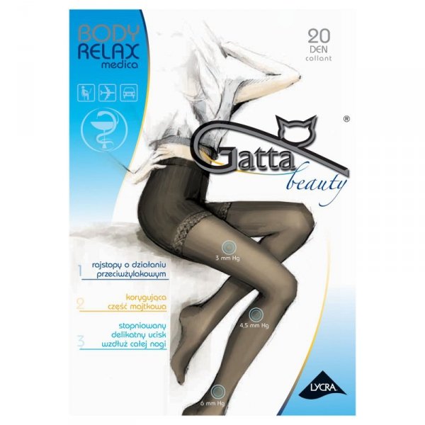 Gatta Rajstopy body relaxmedica 20 den daino