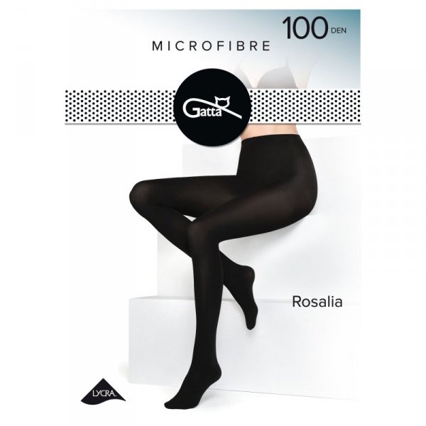 Gatta Rajstopy Rosalia microfibre 100 den moka plus