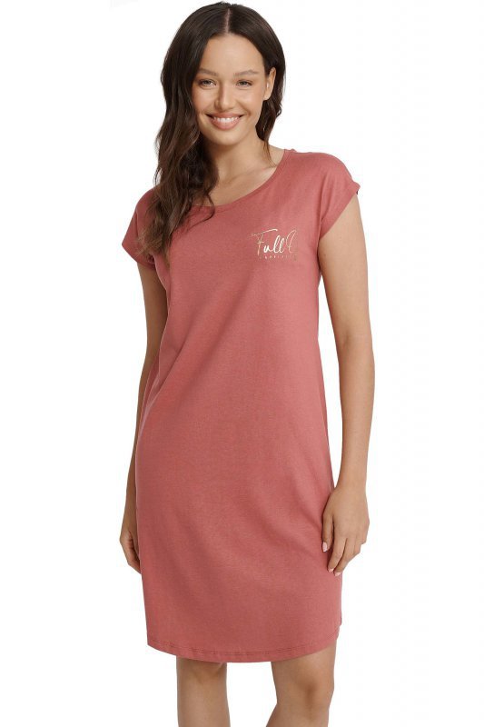 Esotiq-Henderson Koszula nocna Glam 40941 brudny róż