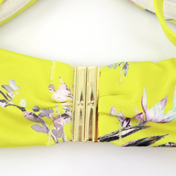 Kris line Biustonosz kąpielowy Ibiza brassiere lime